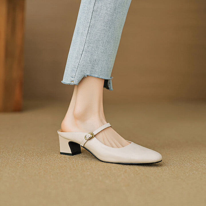 Cressi Genuine Leather Mules