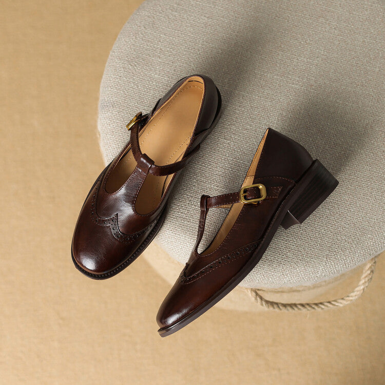 Caspi Genuine Leather Shoes