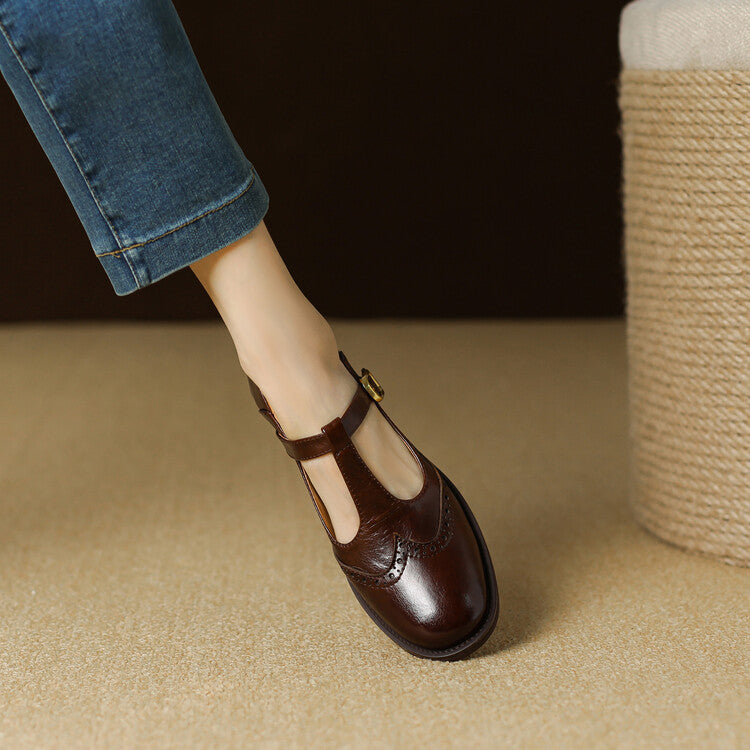 Caspi Genuine Leather Shoes