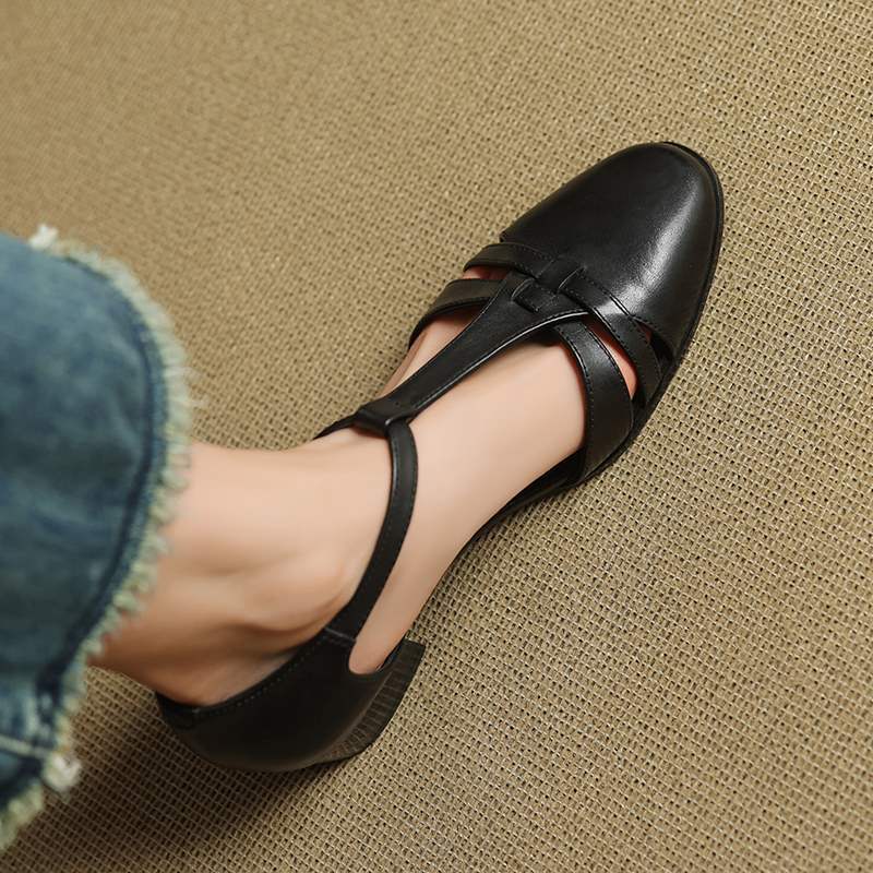 Daria Genuine Leather Flats