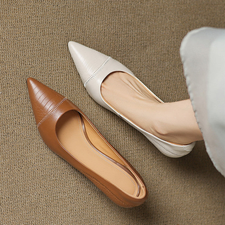 Edah Genuine Leather Heels