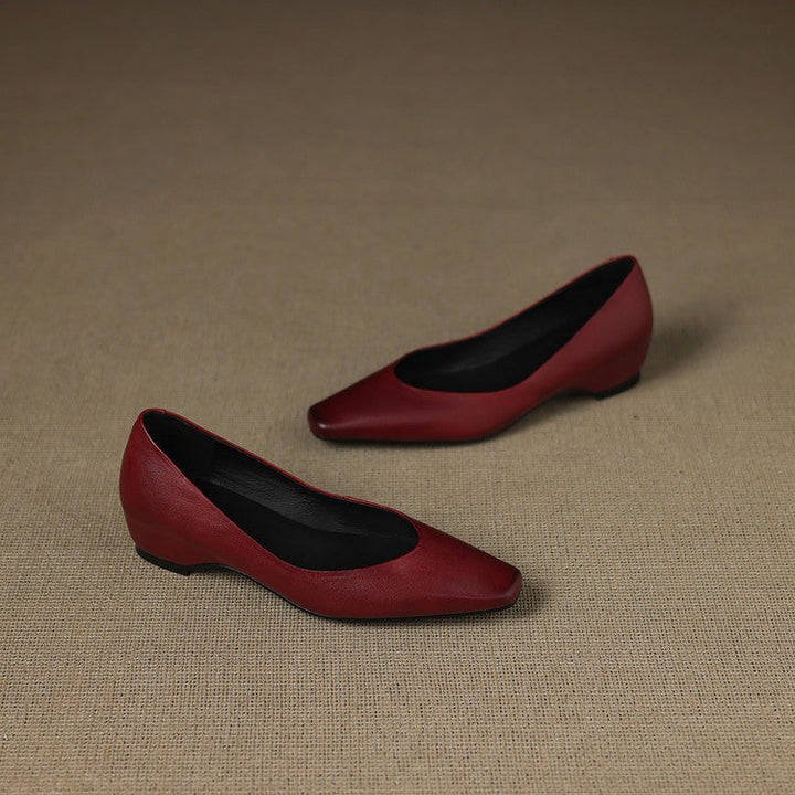 Mylie Genuine Leather Flats