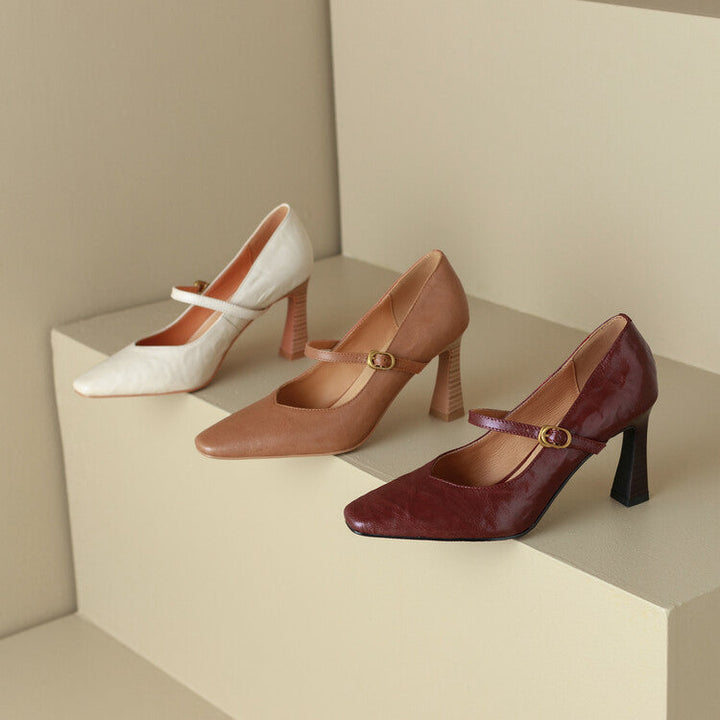 Lorel Genuine Leather Heels