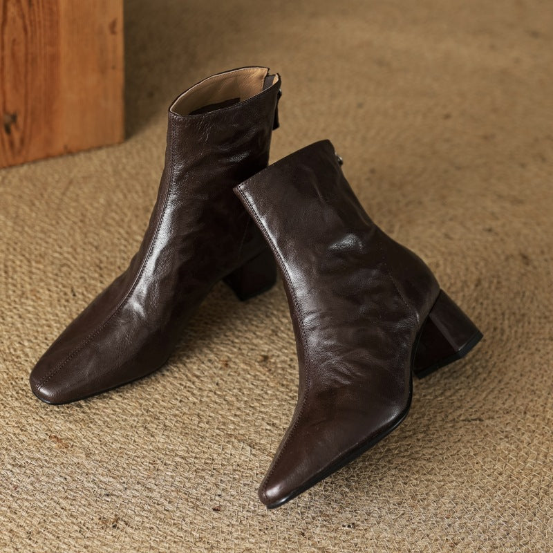 Riona Genuine Leather Boots