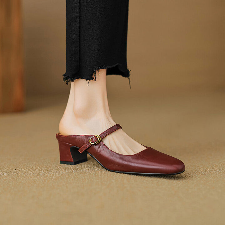 Cressi Genuine Leather Mules