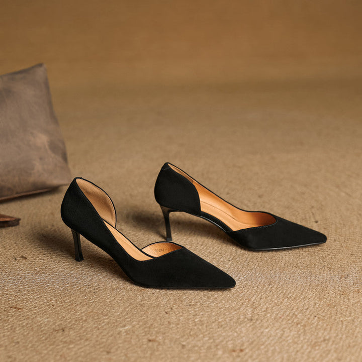 Sophie Genuine Leather Heels