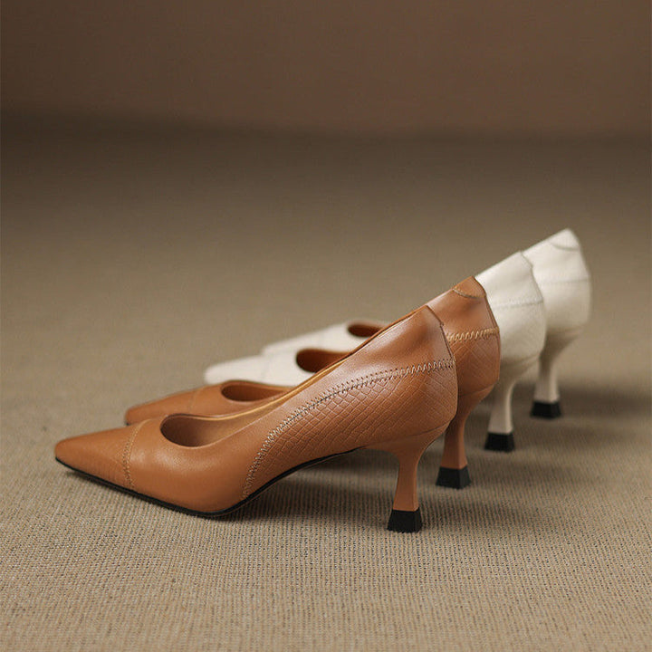 Edah Genuine Leather Heels