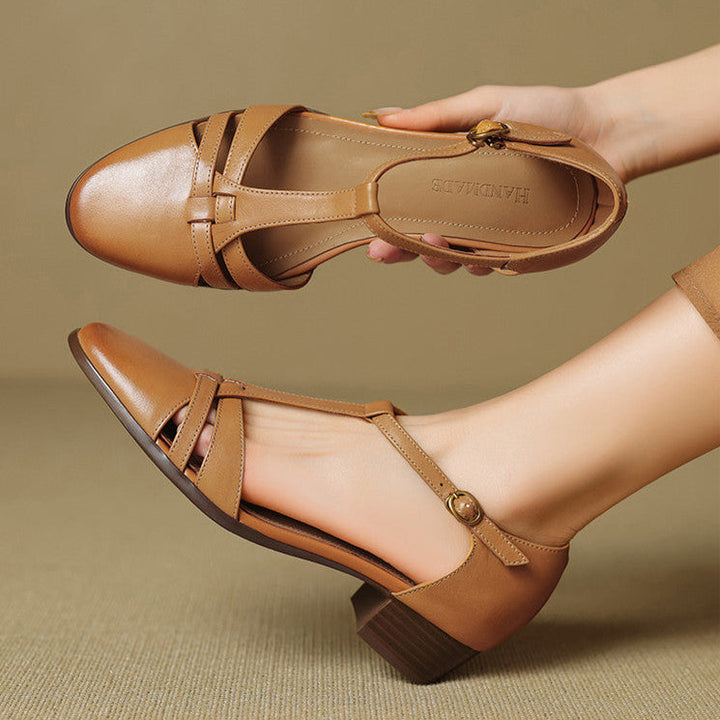 Daria Genuine Leather Flats