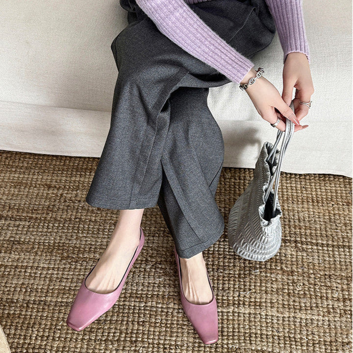 Calyan Genuine Leather Pumps