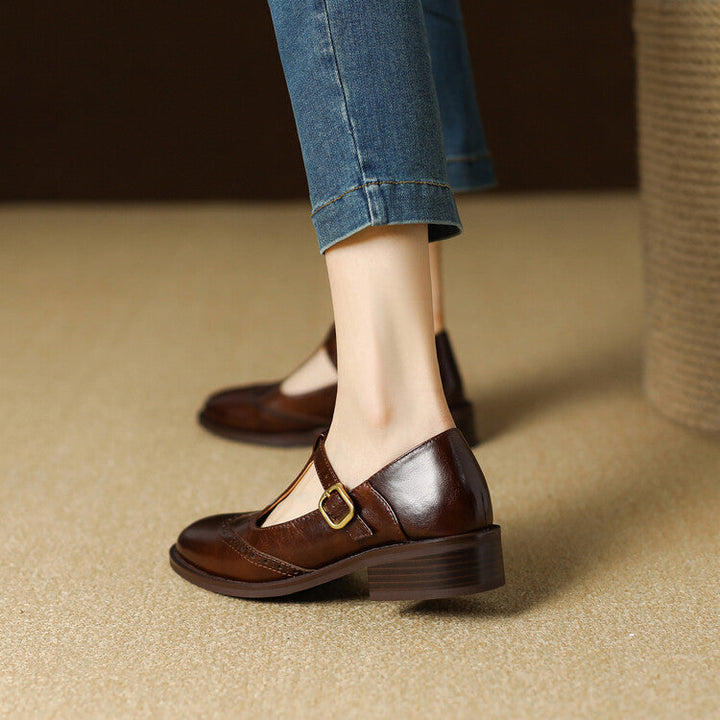 Caspi Genuine Leather Shoes