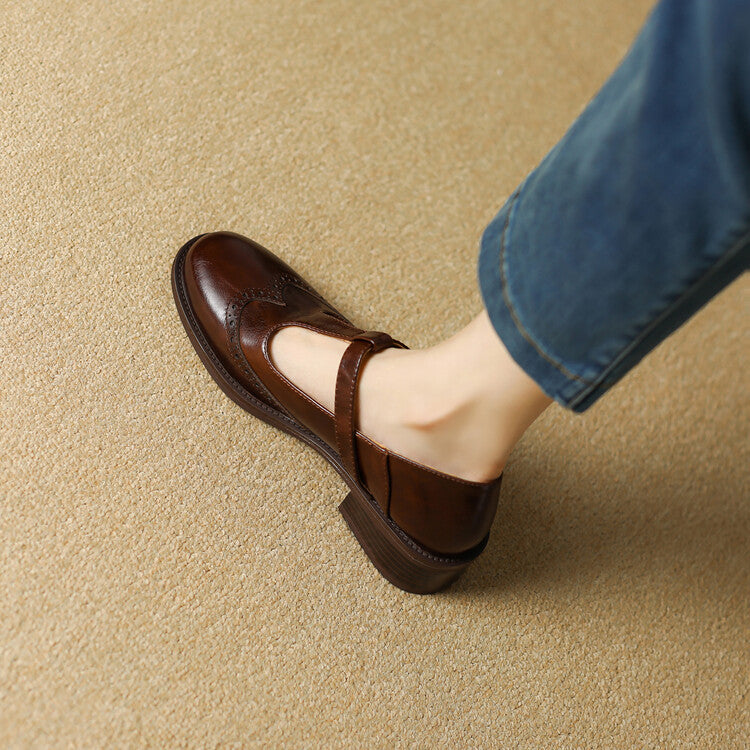 Caspi Genuine Leather Shoes