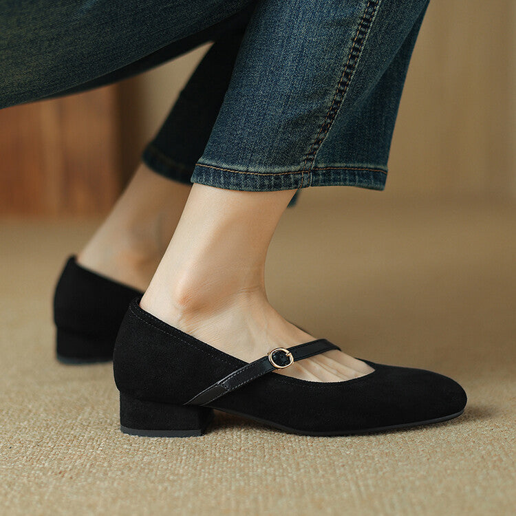 Mailan Suede Heels