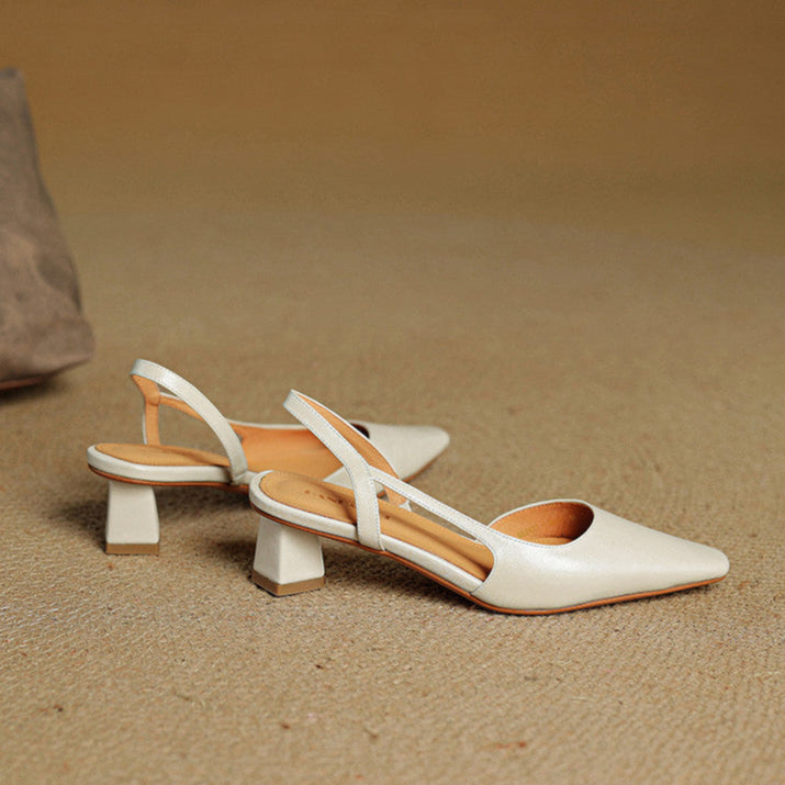 Emry Genuine Leather Heels