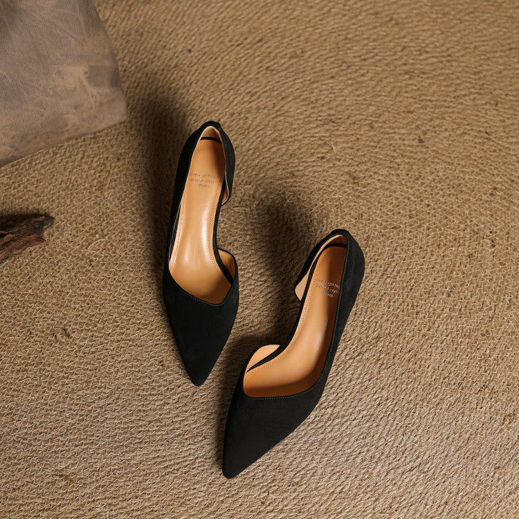 Sophie Genuine Leather Heels