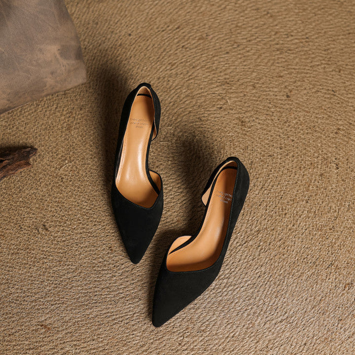 Sophie Genuine Leather Heels