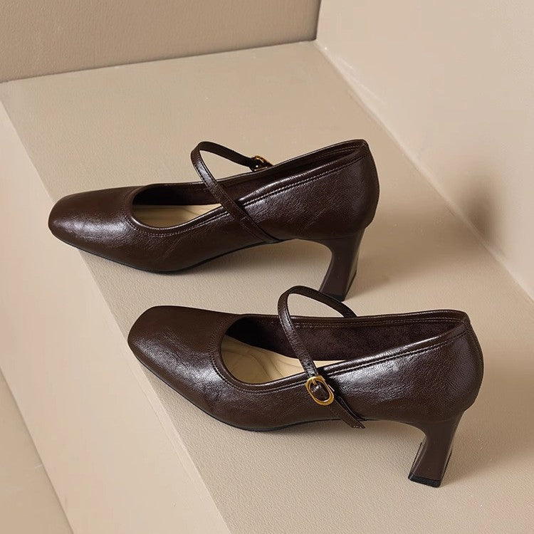 Santoni Leather Heels