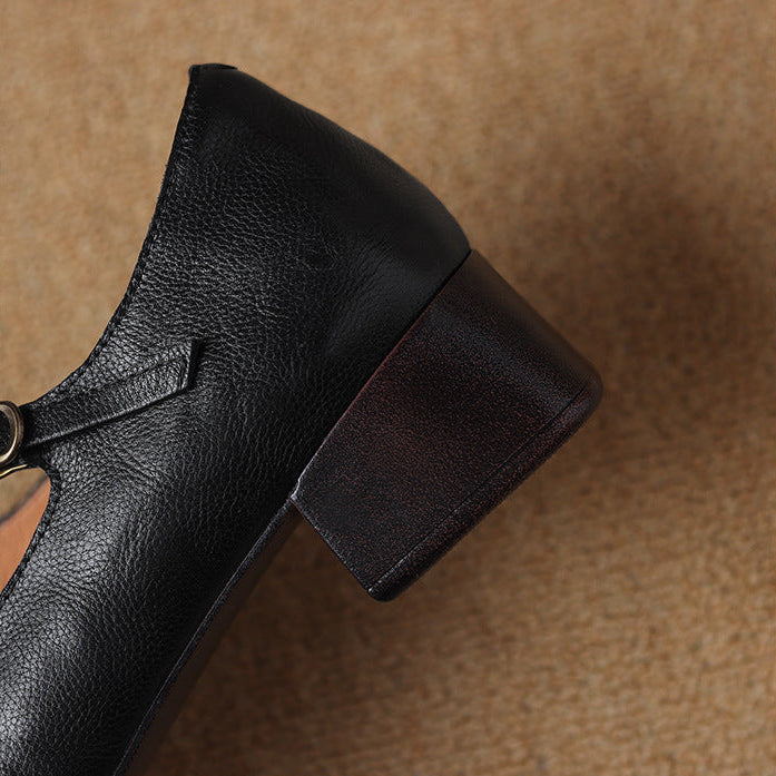 Orida Genuine Leather Heels