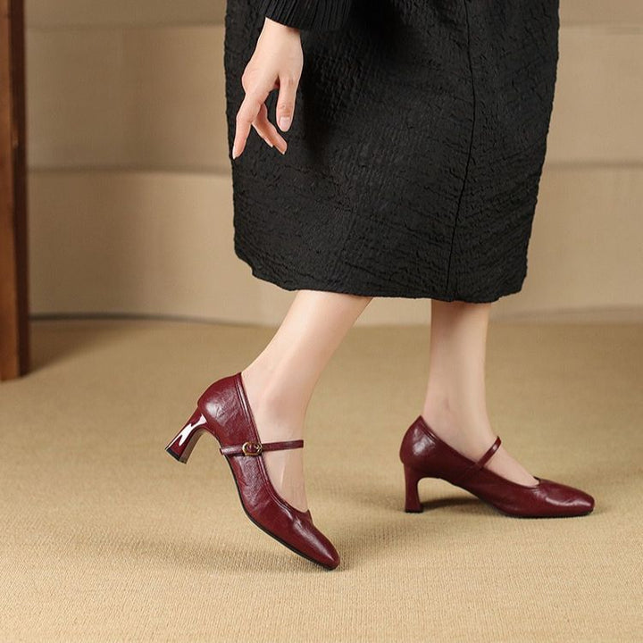 Santoni Leather Heels