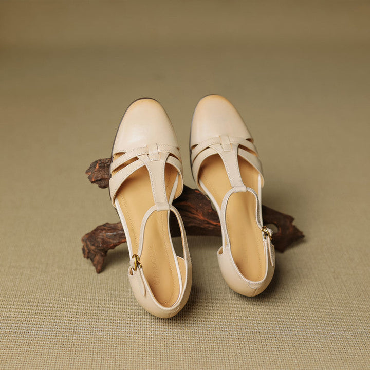 Daria Genuine Leather Flats