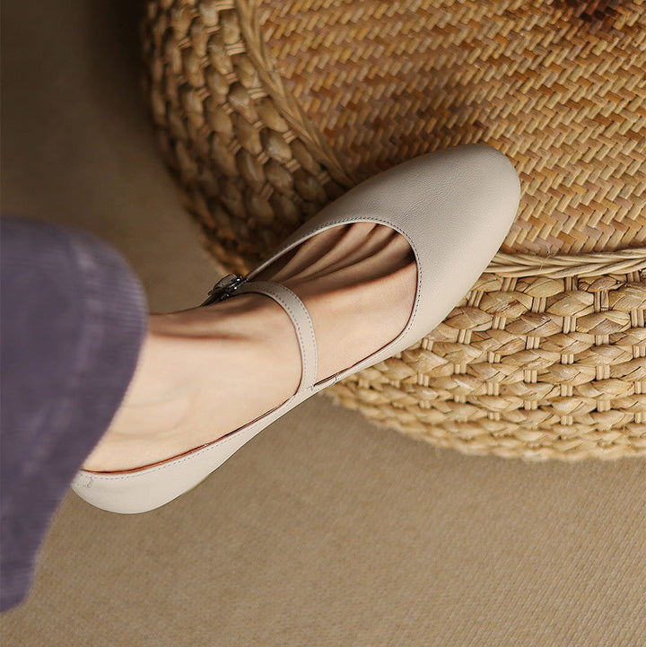 Cyra Genuine Leather Pumps