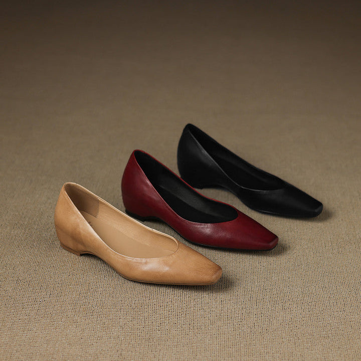 Mylie Genuine Leather Flats