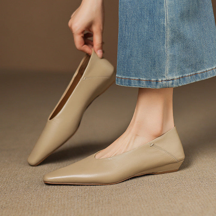 Demir Genuine Leather Flats