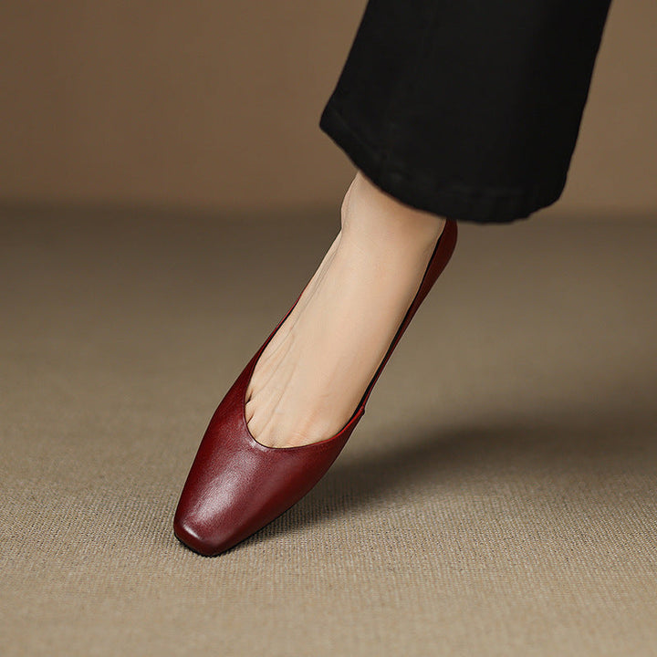 Mylie Genuine Leather Flats