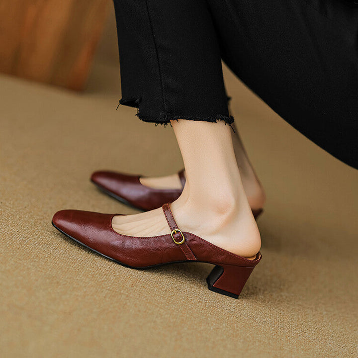 Cressi Genuine Leather Mules