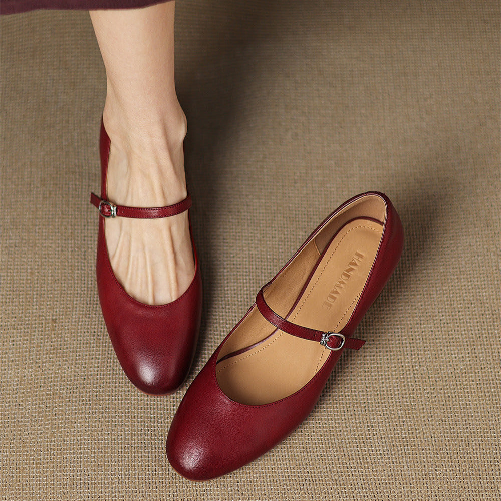 Cyra Genuine Leather Pumps