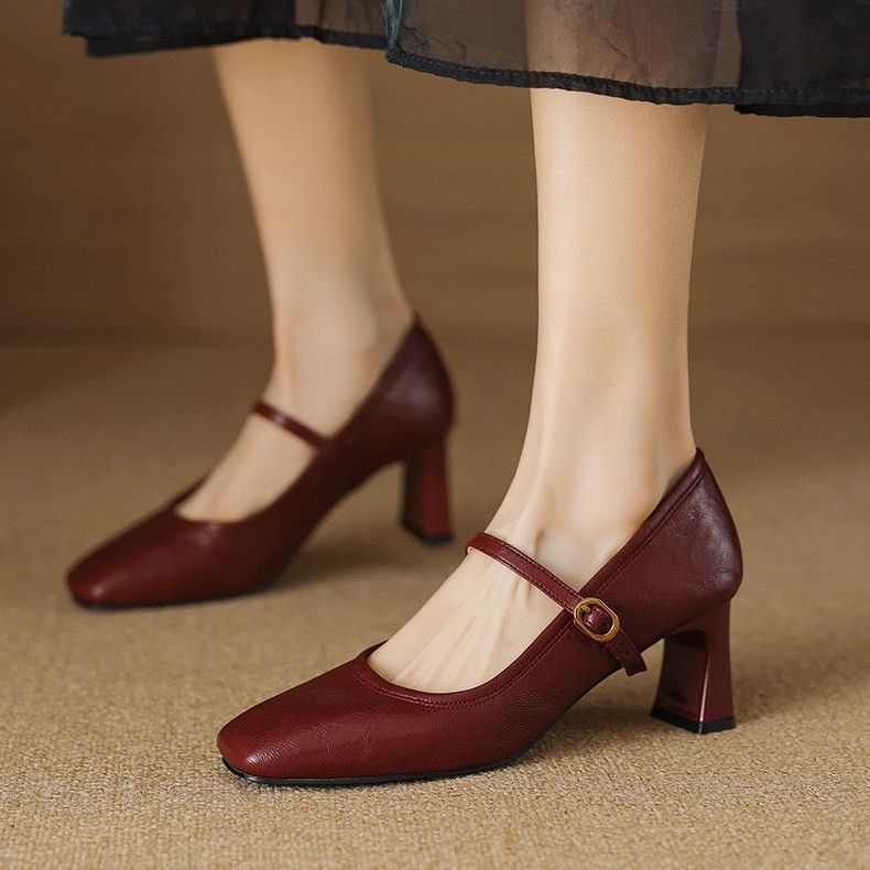 Santoni Leather Heels