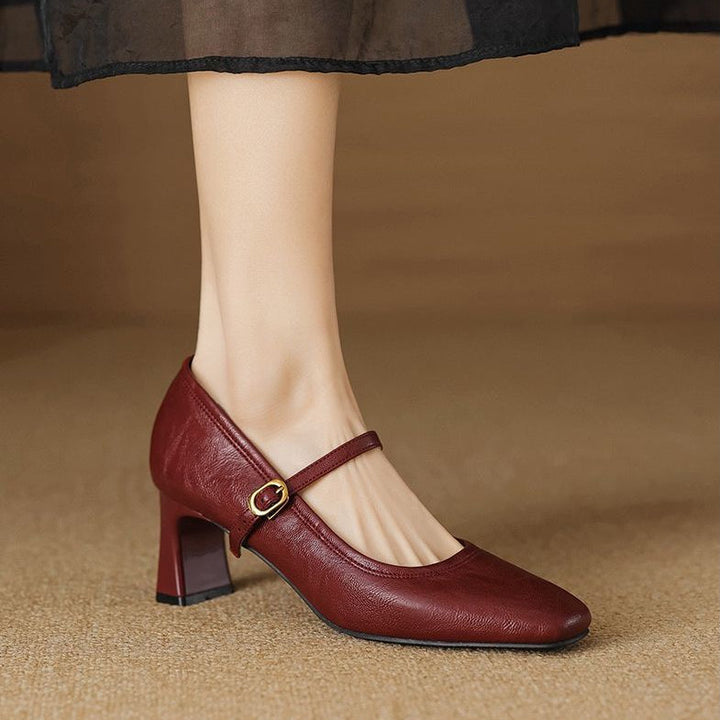 Santoni Leather Heels