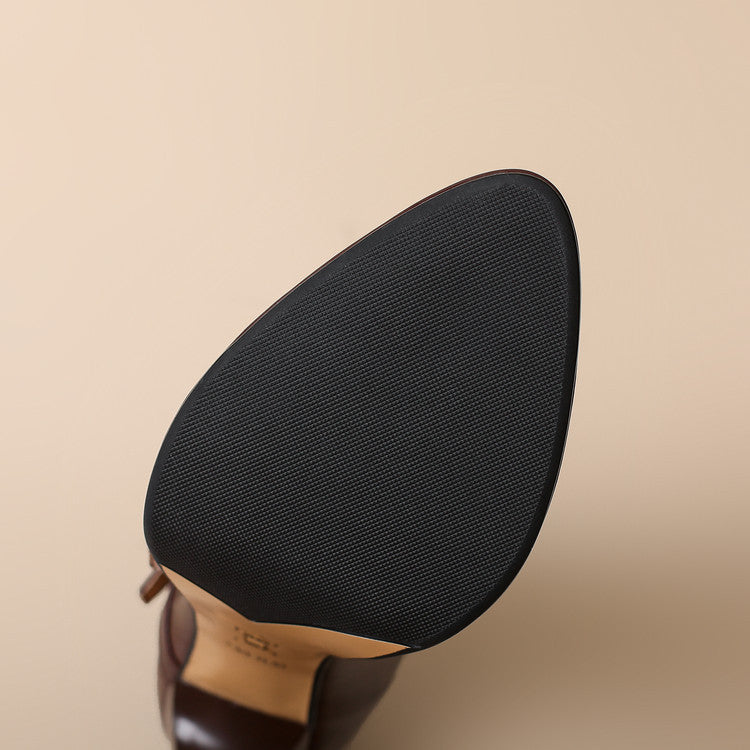 Amaya Genuine Leather Heels