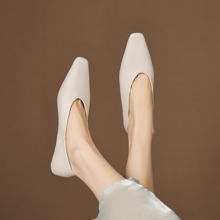 Demir Genuine Leather Flats