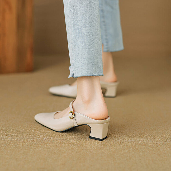 Cressi Genuine Leather Mules