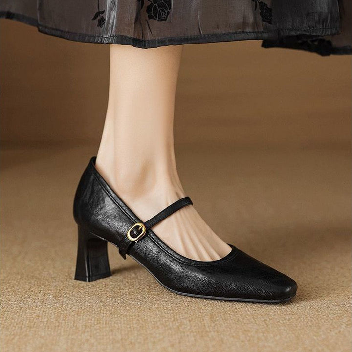 Santoni Leather Heels