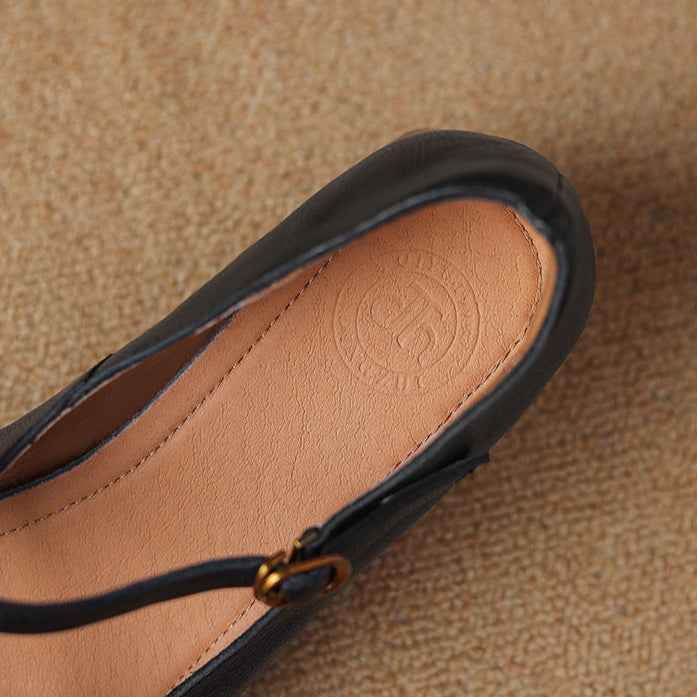 Orida Genuine Leather Heels