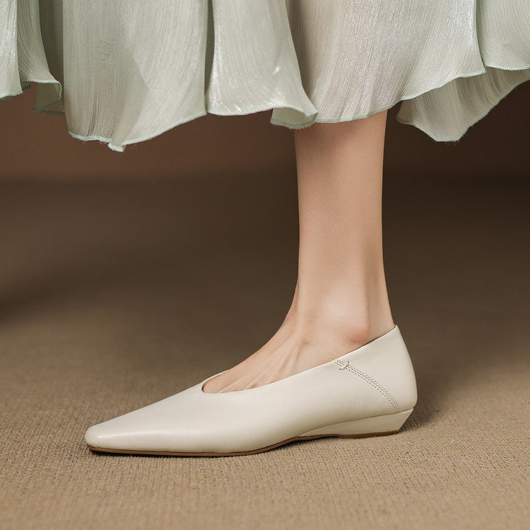 Demir Genuine Leather Flats