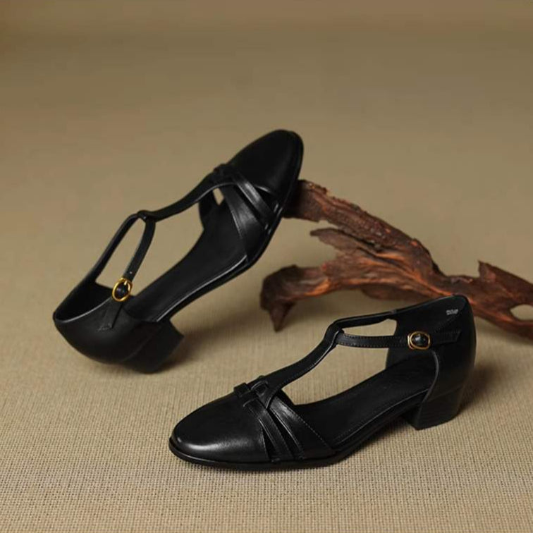 Daria Genuine Leather Flats