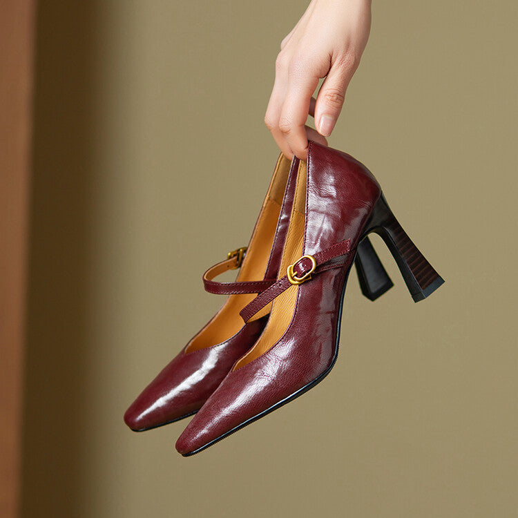 Lorel Genuine Leather Heels