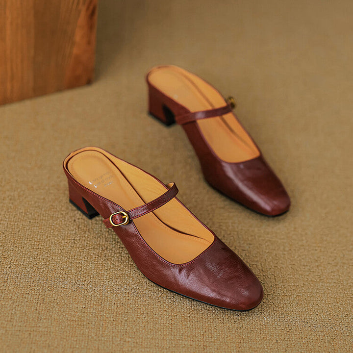 Cressi Genuine Leather Mules