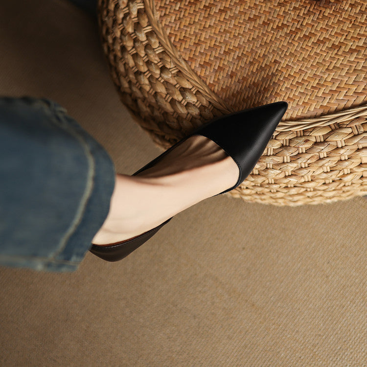 Bianka Genuine Leather Heels