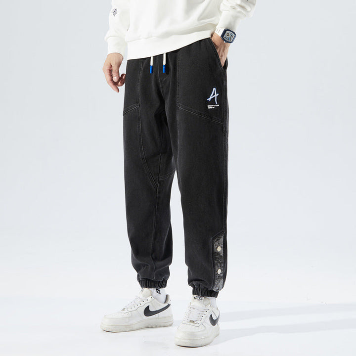 Asphalt Denim Joggers