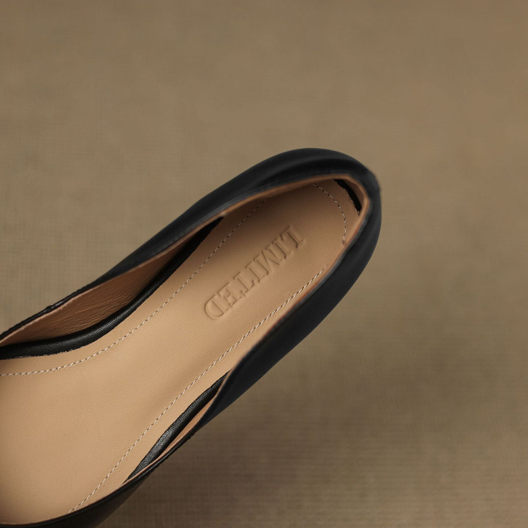 Meya Genuine Leather Flats