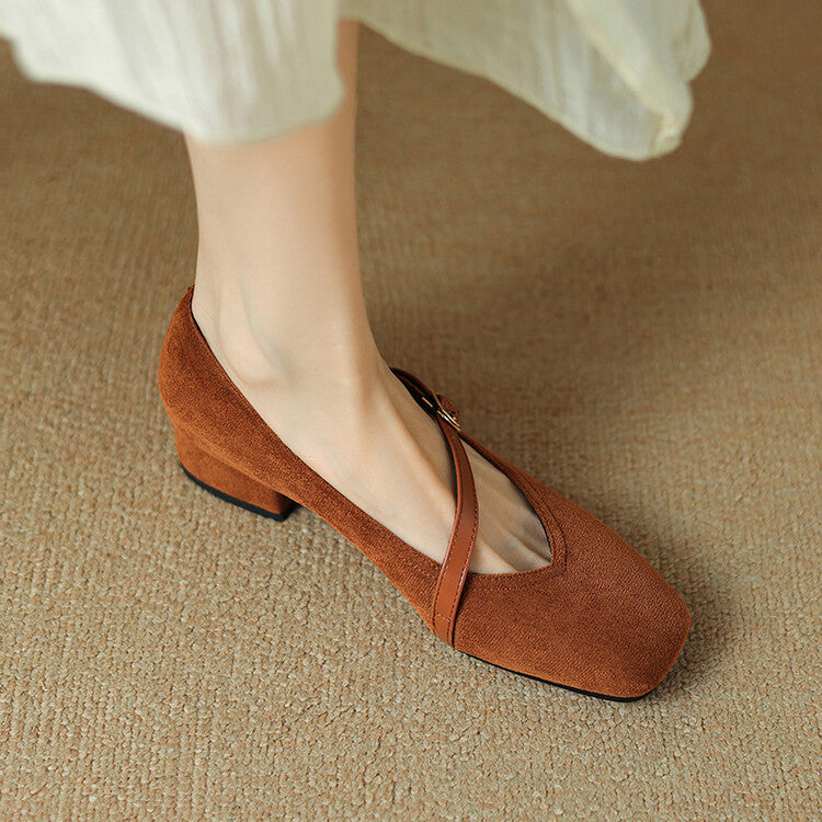 Mailan Suede Heels