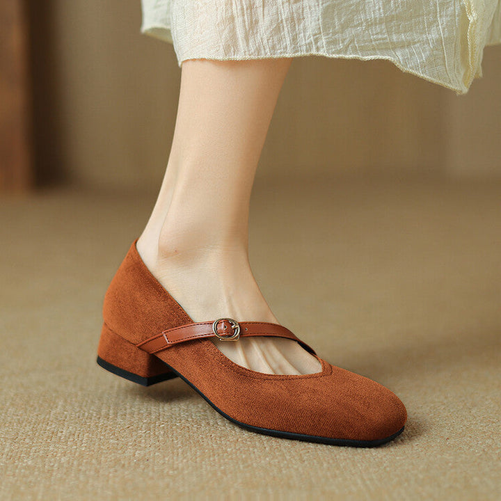 Mailan Suede Heels