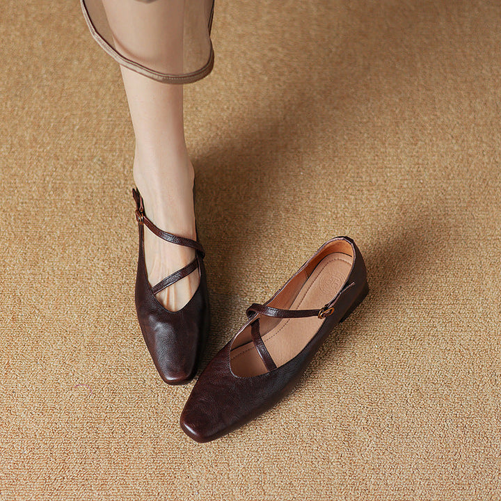 Orida Genuine Leather Heels