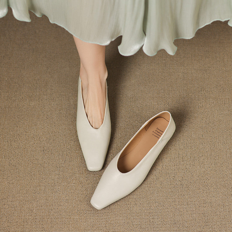 Demir Genuine Leather Flats