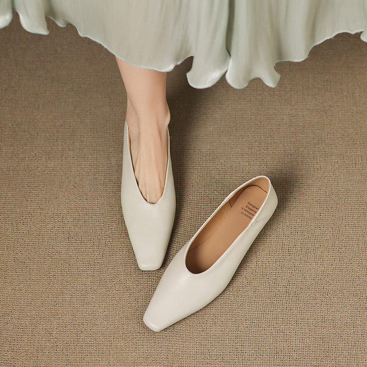 Demir Genuine Leather Flats