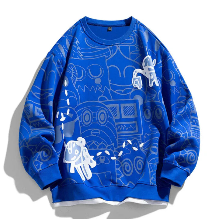 Vizor Graphic Sweatshirt