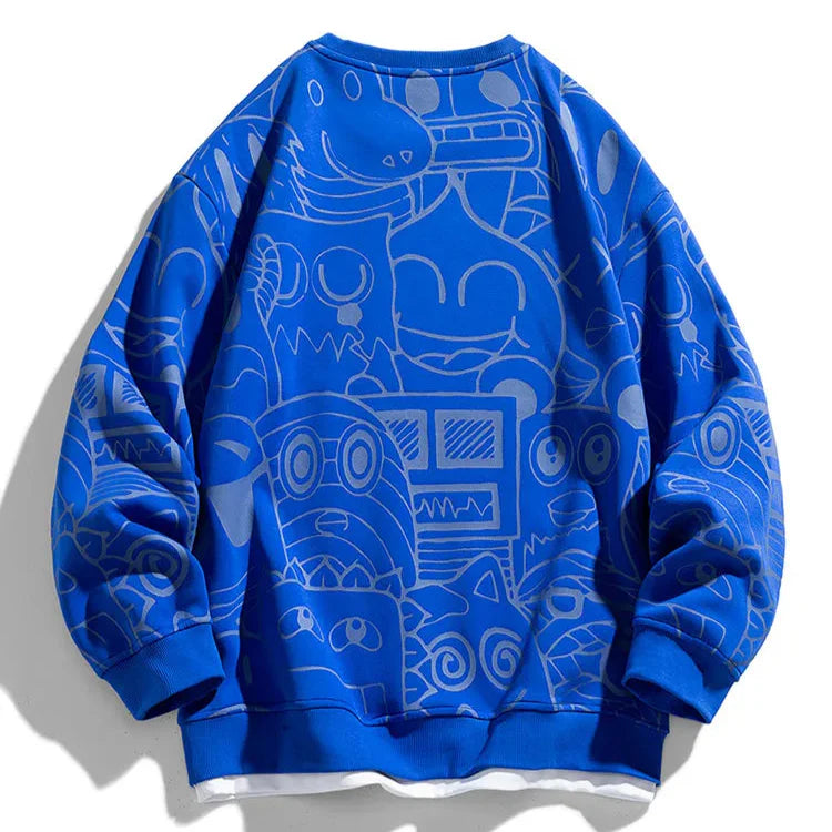 Vizor Graphic Sweatshirt